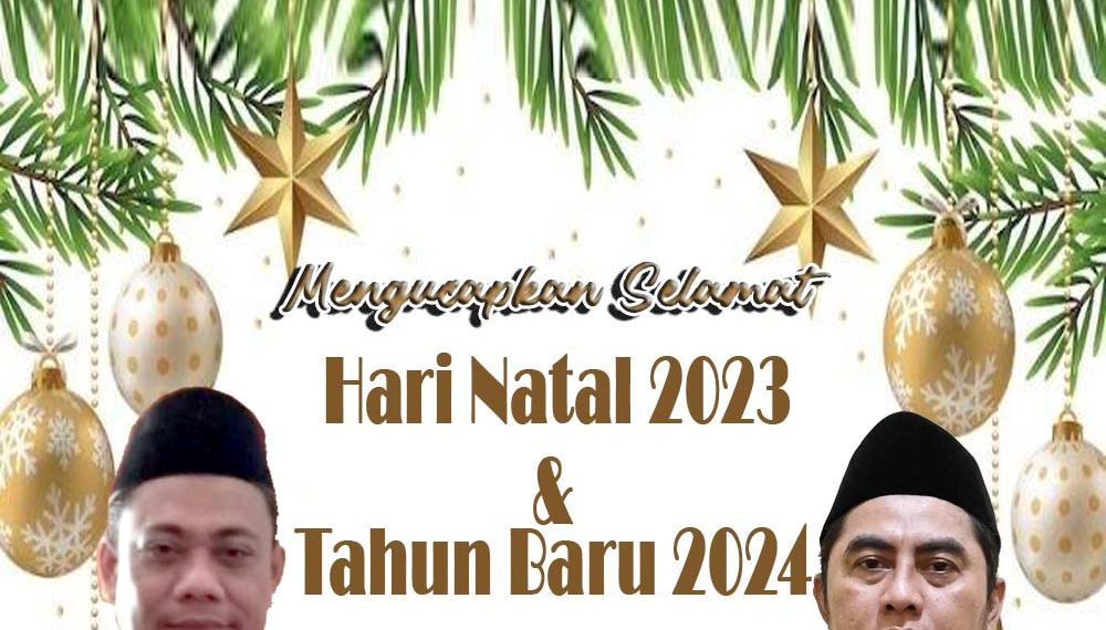 Keluarga Besar Forum Kerukunan Umat Beragama Kabupaten Sidoarjo Mengucapkan Selamat Hari Natal 2023 dan Tahun Baru 2024
