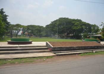 Bupati Sidoarjo Gus Muhdlor Bangun Taman Alun-alun Jabon