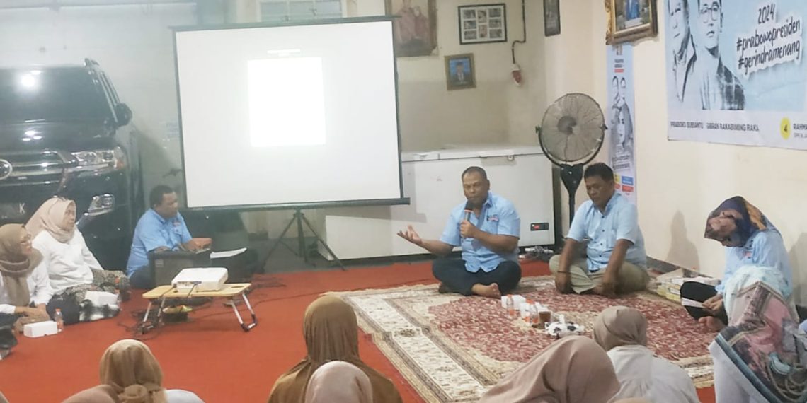 Rahmat Muhajirin Ajak Emak-emak Pilih Capres Prabowo Menang Pilpres Satu Putaran
