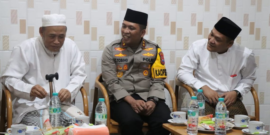 Kapolresta Sidoarjo Silaturahmi Tokoh Ulama, Siap Wujudkan Kondusifitas Kamtibmas