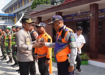 Kapolresta Sidoarjo Pantau Libur Nataru di Pos Pam Ops Lilin Semeru 2023