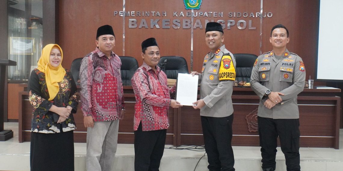 Silaturahmi ke FKUB, Kapolresta Sidoarjo Semakin Kuatkan Kerukunan Umat