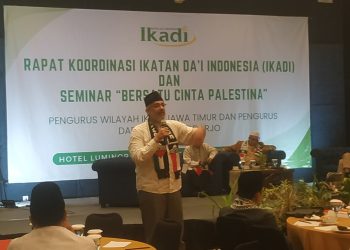 Lantik Pengurus PD Sidoarjo, IKADI Gelar Seminar Bersatu Cinta Palestina