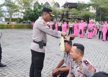 127 Personel Polri di Sidoarjo Naik Pangkat
