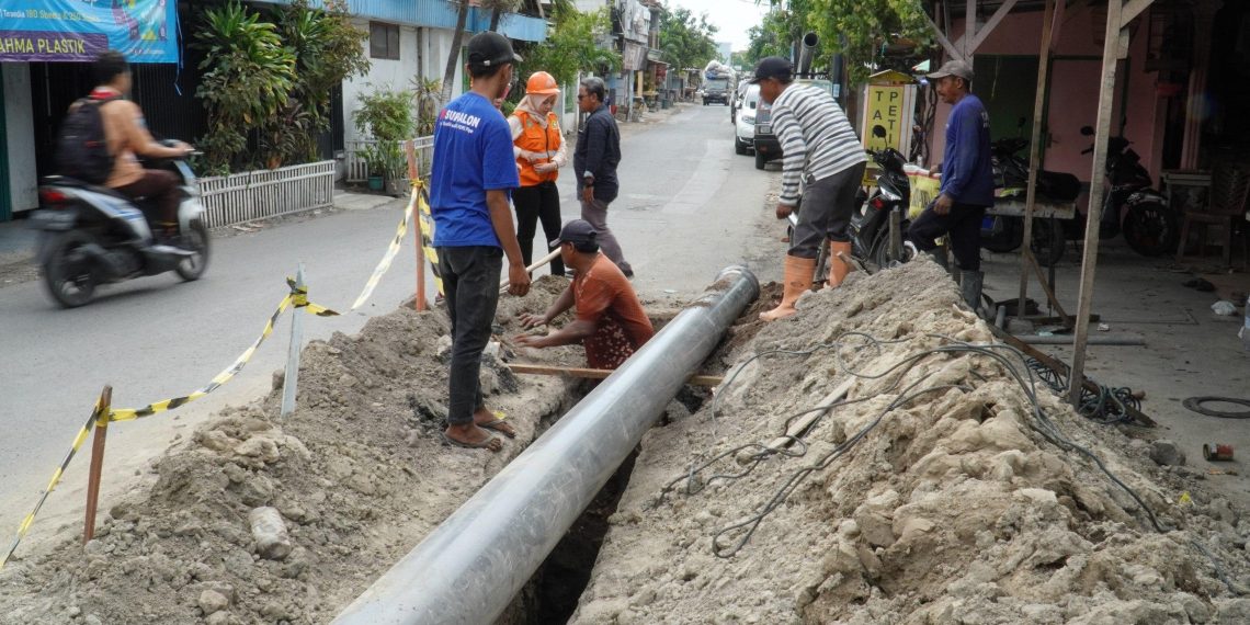 PDAM Sidoarjo Tambah Jaringan Targetkan 25 Ribu Pelanggan