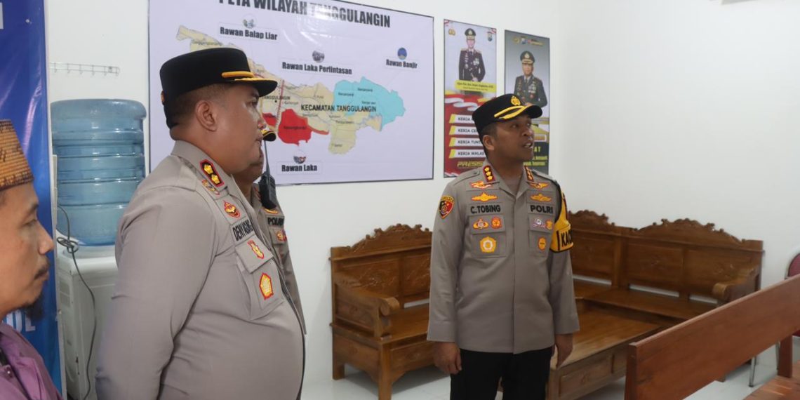 Kapolresta Sidoarjo Resmikan Pos Lantas Ketapang Tanggulangin