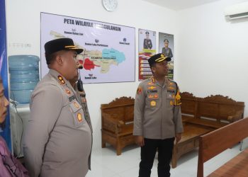 Kapolresta Sidoarjo Resmikan Pos Lantas Ketapang Tanggulangin