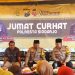 Pesan Kamtibmas Kapolresta Sidoarjo pada Warga Kalisampurno di Jumat Curhat
