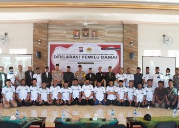 Kapolresta Sidoarjo Ikuti Deklarasi Pemilu Damai LDII Jatim
