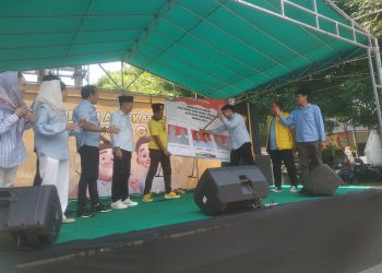 Diikuti Emak-Emak dan Anak Muda, AMPG Deklarasi Kemenangan Prabowo-Gibran