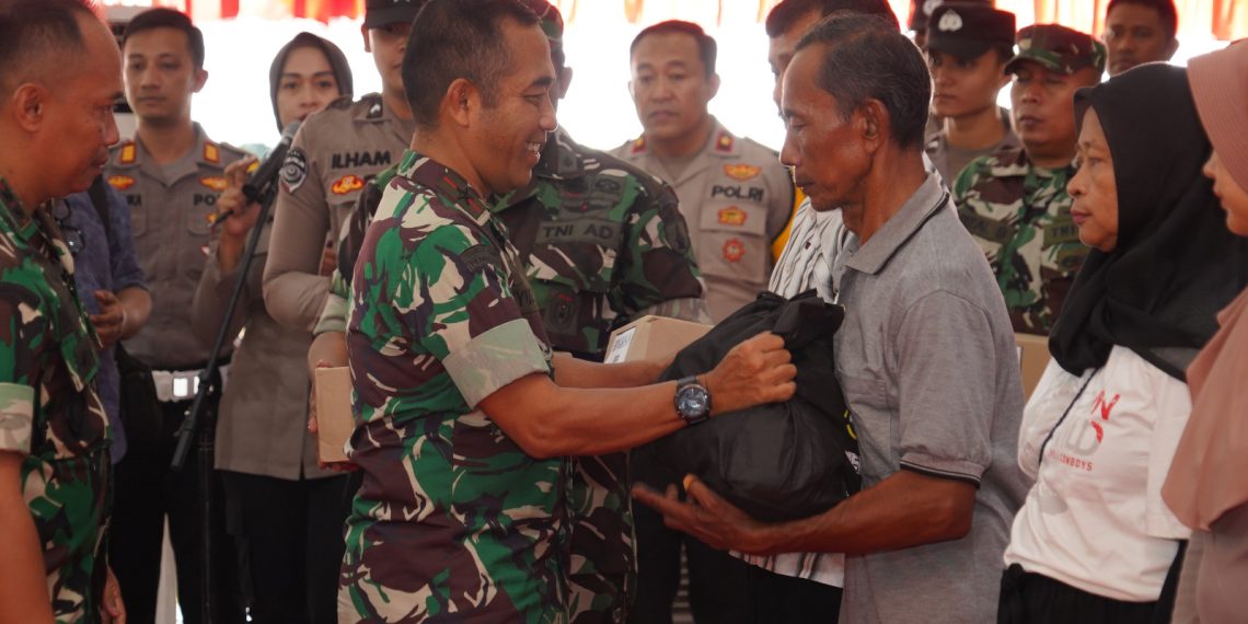 Bulan Bhakti TNI-Polri TA. 2024 Serentak di Wilayah Korem 084/Bhaskara Jaya