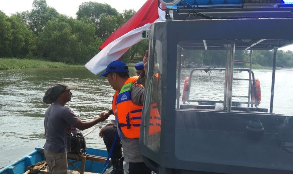Cuaca Ekstrem, Satpolairud Polresta Sidoarjo Masifkan Patroli Kawasan Pesisir