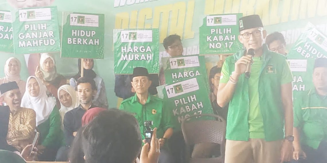 Sandiaga Uno Optimistis PPP Tetap Tembus DPR RI