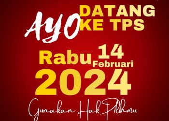 KPU Kabupaten Sidoarjo Ayo Datang ke TPS Rabu 14 Februari 2024 Gunakan Hak Pilihmu