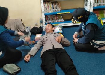 Patroli Kesehatan Polresta Sidoarjo Tunjang Kelancaran Pemilu 2024