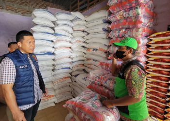 Satgas Pangan Polresta Sidoarjo Cek Harga Beras di Pasar Larangan