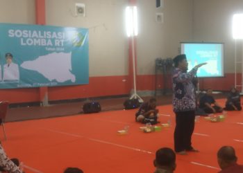 Kick off  Lomba RT se Kabupaten Sidoarjo Sebagai Gerakan Moral
