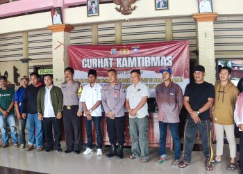 Polsek Balongbendo Gelar Curhat Kamtibmas Cegah KDRT