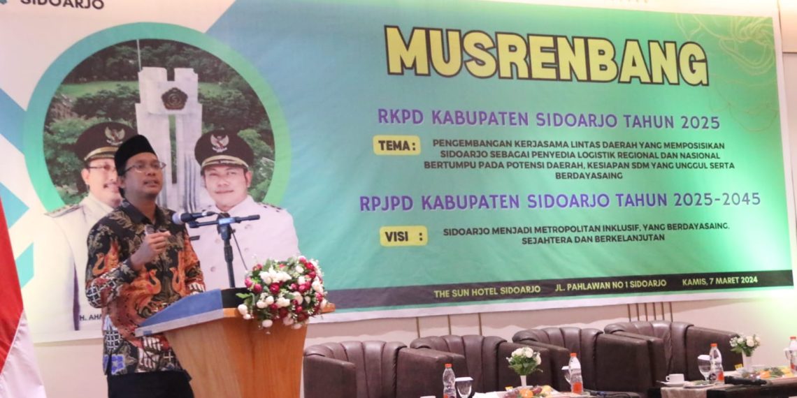 Buka Musrenbang 2025, Bupati Gus Muhdlor Beberkan Prioritas Pembangunan Sidoarjo