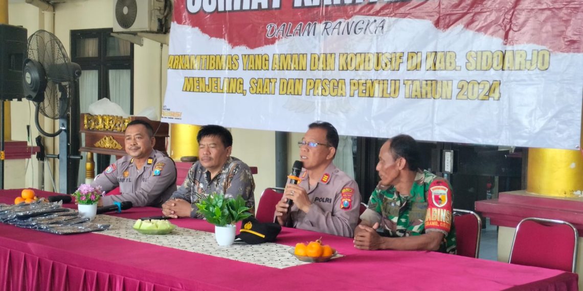 Polsek Taman Gelar Curhat Kamtibmas