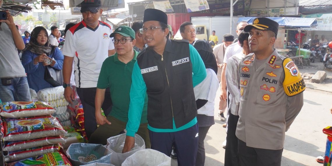 Forkopimda Sidoarjo Cek Stok dan Harga Pangan