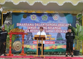 Hadiri Upacara Tawur Agung Kesanga di Candi Prambanan, Menko Muhadjir: Tugas Kita Menjaga Toleransi