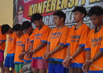 Polresta Sidoarjo Tangkap Pelaku Pengeroyokan di Desa Gelam Candi