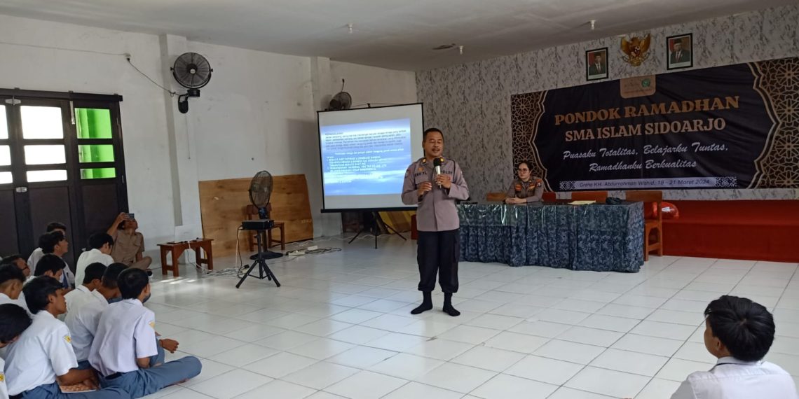 Pondok Ramadhan, Polisi Sidoarjo Edukasi Bahaya Kenakalan Remaja