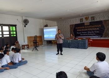 Pondok Ramadhan, Polisi Sidoarjo Edukasi Bahaya Kenakalan Remaja