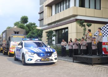 Polresta Sidoarjo Peduli Korban Banjir di Jawa Tengah