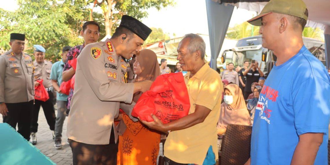Lebih Dekat Masyarakat, Kapolresta Sidoarjo Gelar Jumat Curhat