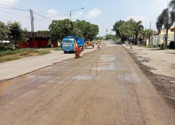 Pemkab Sidoarjo Perbaiki Jalan Rusak Prambon PT Pakerin