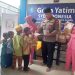 Polsek Gedangan Berbagi Kebahagiaan bersama Anak Yatim