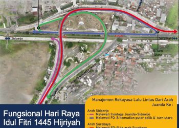 Fly Over Djuanda Dibuka Guna Kelancaran Arus Lalu lintas Lebaran 2024