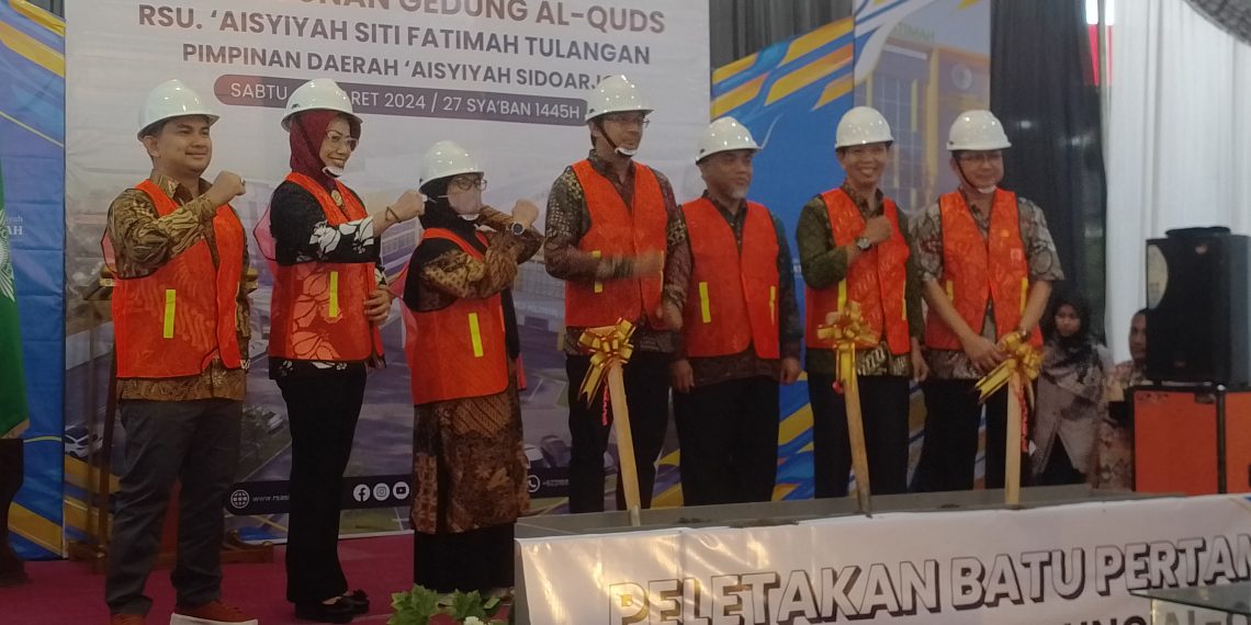Penuhi Kebutuhan Masyarakat, RSU Siti Fatimah Tulangan Bangun Gedung Baru Al Quds