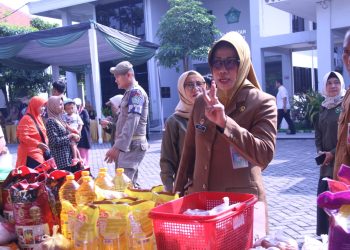 Pemkab Sidoarjo Gelar Gerakan Pangan Murah Untuk Stabilkan Harga Sembako Jelang Idul Fitri