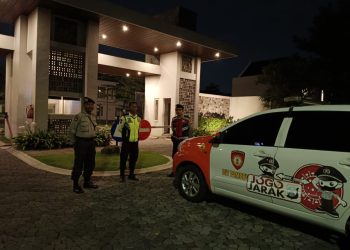Warga Mudik, Polisi di Sidoarjo Patroli Kawasan Pemukiman