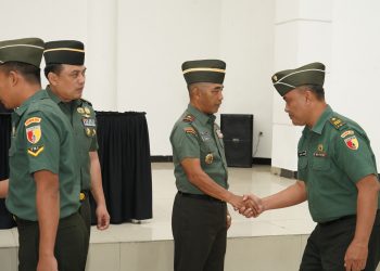 Pengarahan Danrem 084/BJ untuk Prajurit dan PNS Makorem Usai  Cuti Hari Raya Idul Fitri 1445 H