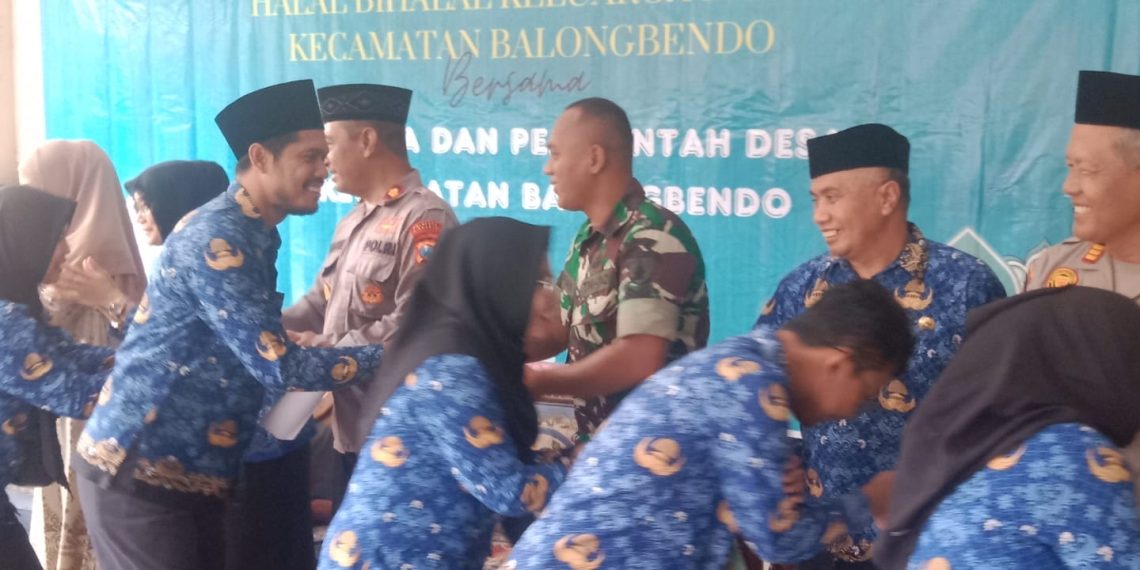 Solidkan Sinergitas, Forkopimka Balongbendo Gelar Halal Bi Halal