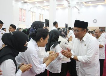 Halalbihalal Kemenko PMK, Menko Muhadjir: Saya Bukan Siapa-siapa