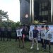Koalisi Masyarakat Sipil Sidoarjo Demo KPK Desak Bupati Sidoarjo Gus Muhdlor Ditahan