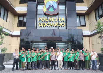 Kapolresta Sidoarjo Apresiasi GP Ansor Wujudkan Kondusifitas Kamtibmas