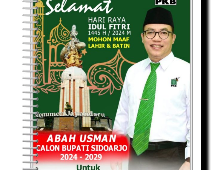 Ketua DPRD Sidoarjo H Usman Mengucapkan Selamat Hari Raya Idul Fitri 1445 H, Mohon Maaf Lahir Batin