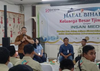 Halalbihalal dengan Insan Pers, PT Pabrik Kertas Tjiwi Kimia Kenalkan Produk Kertas Ramah Lingkungan