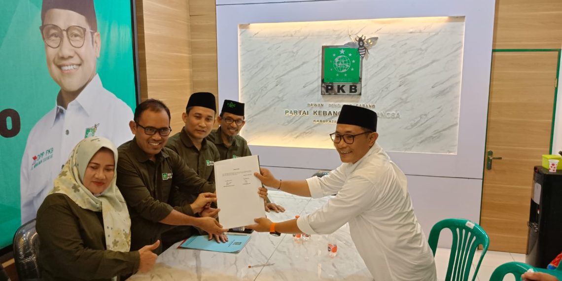 H Kalim dan Umam Daftar Bacawabup PKB Sidoarjo