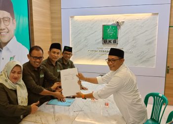 H Kalim dan Umam Daftar Bacawabup PKB Sidoarjo