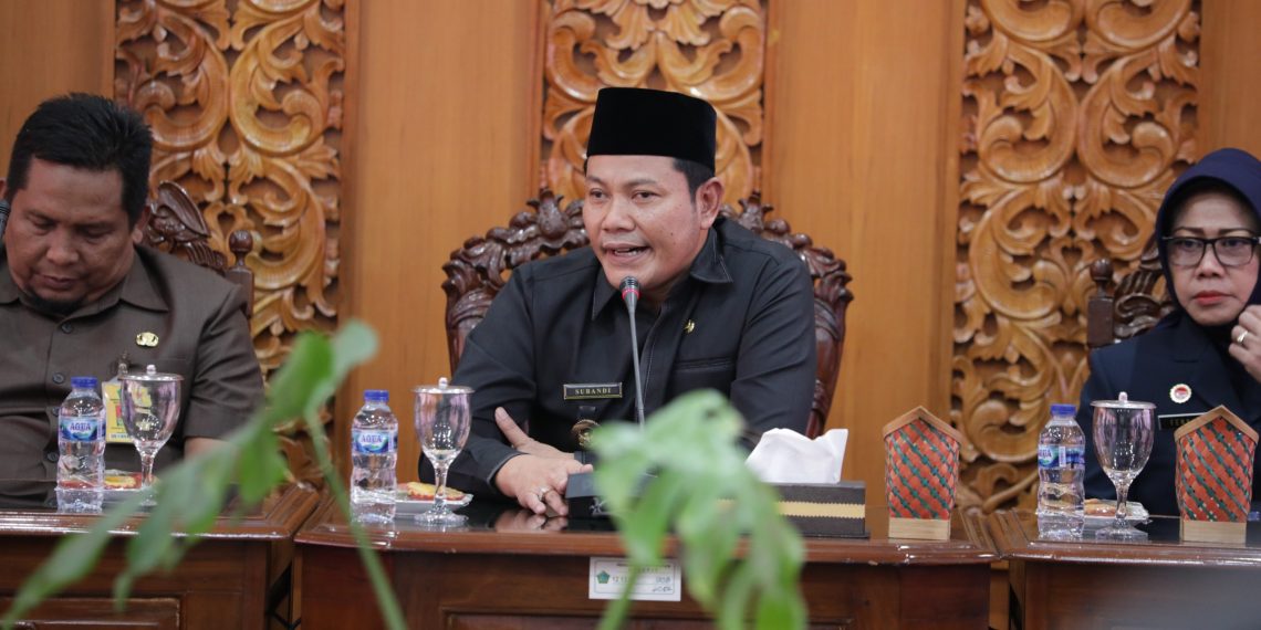 Plt Bupati H Subandi Komitmen Percepat Pembangunan Sidoarjo
