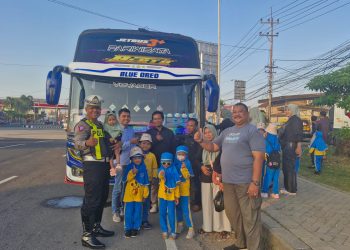 Peduli Keselamatan, Polisi Datangi Pelajar Persiapan Outbond