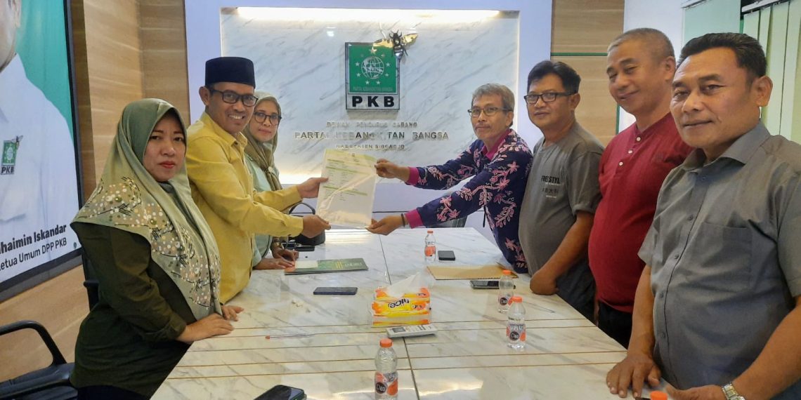 Mas Iin, Putra Mantan Bupati Saiful Illah Daftar Bacabup PKB Sidoarjo