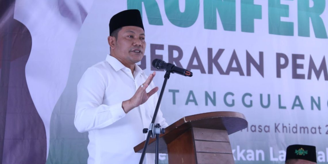 Plt Bupati Sidoarjo H Subandi Minta Ansor Tanggulangin Tetap Jaga Sinergi dengan Pemerintah